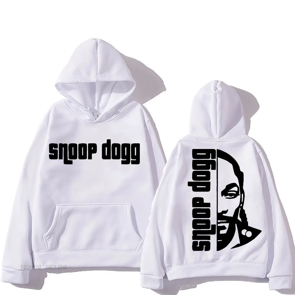 

Мужская толстовка Snoop Dogg на осень-зиму, удобная флисовая толстовка с графическим принтом, одежда в стиле хип-хоп, гранж, пуловеры Moletom