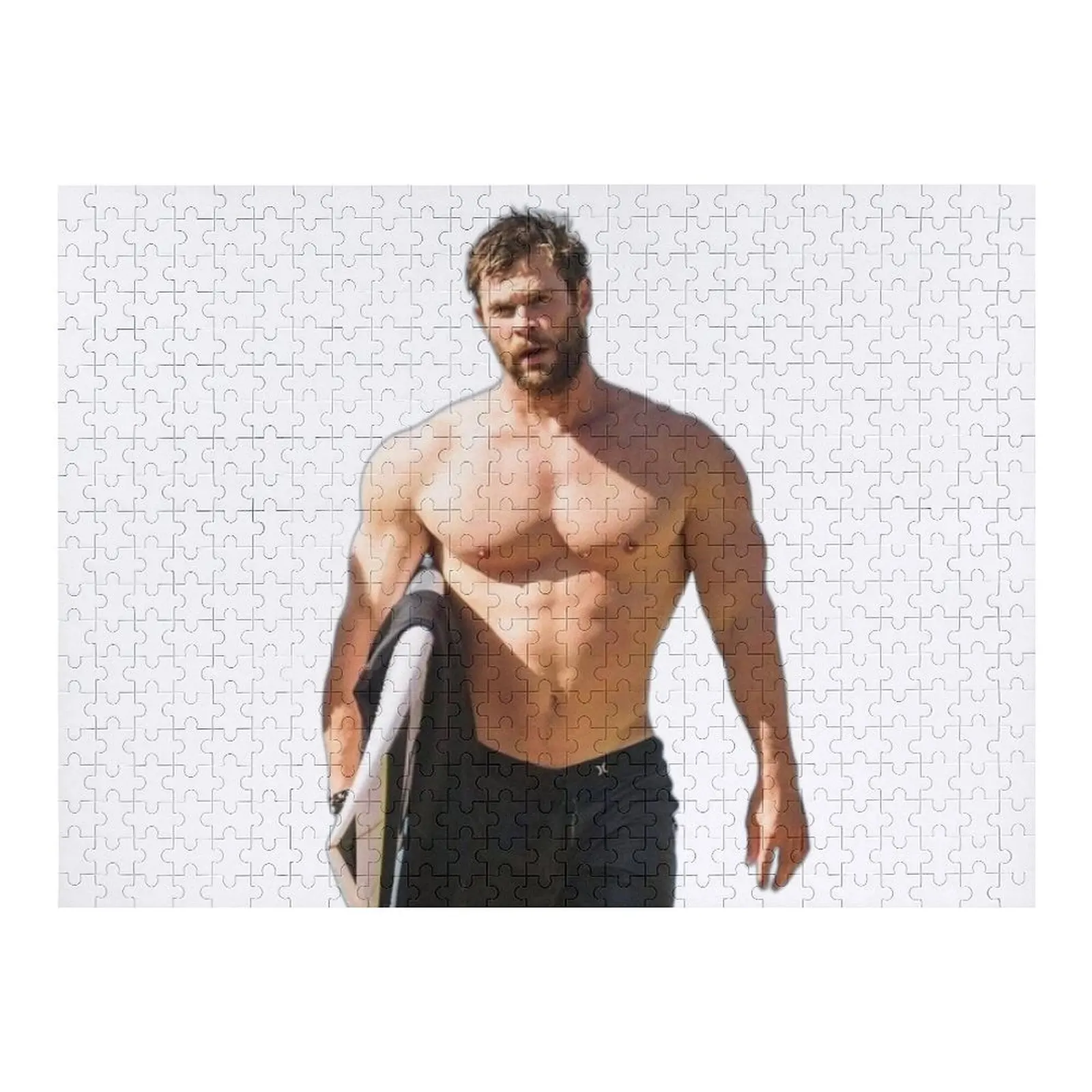 คริส เฮมส์เวิร์ธ ซิกซ์แพ็คจิ๊กซอว์พัซเซิลของเล่นนวนิยายสำหรับเด็กปี 2022 ปรับแต่งสำหรับเด็กปริศนา