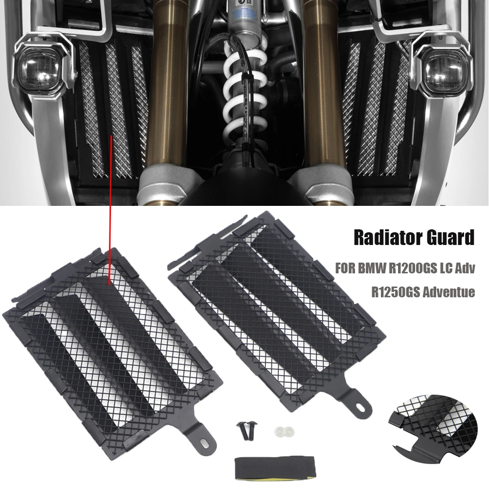 

Motorcycle Radiator Guard Grille Protector Cover Water Cooler FOR BMW R1200GS LC Adv R1250GS Adventue R 1200 GS R 1250 GS LC