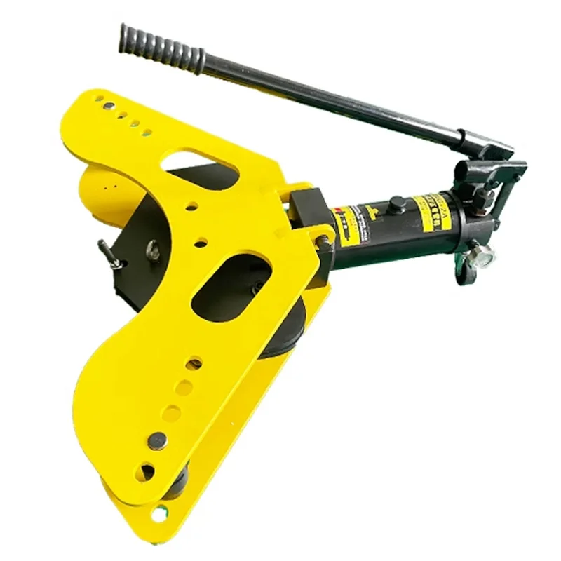 SWP-10A flat and vertical bending machine ground flat iron flat steel copper and aluminum electric hydraulic bending machine man
