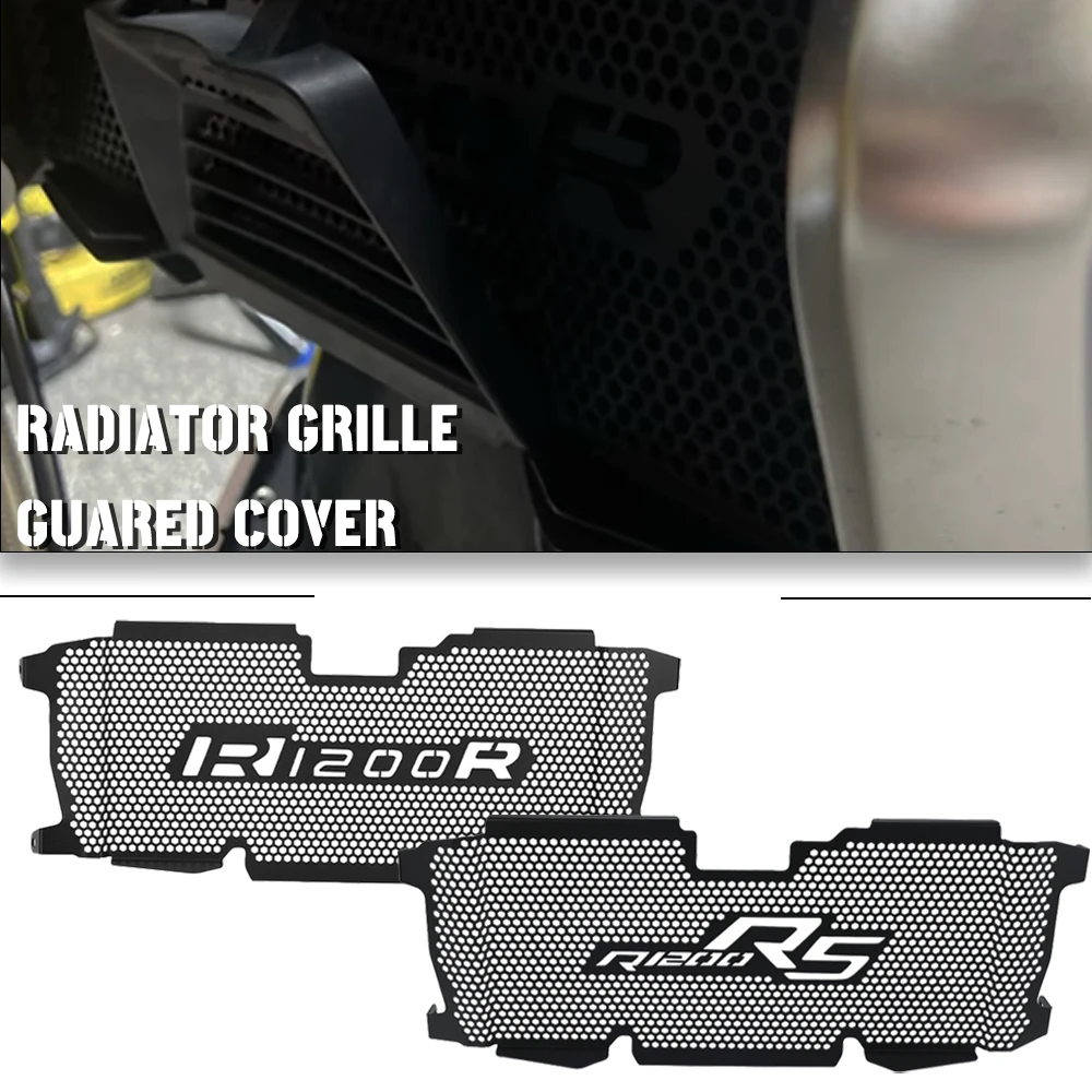 

For BMW 2015 2016 2017 2018 R 1200RS 1200R R1200 R RS R1200R R1200RS New Motorcycle Radiator Grille Grill Guard Cover Protector