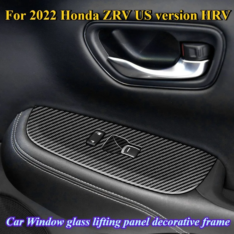 

For 2022 Honda ZRV US version HRV Car Window glass lifting panel decorative frame accessories