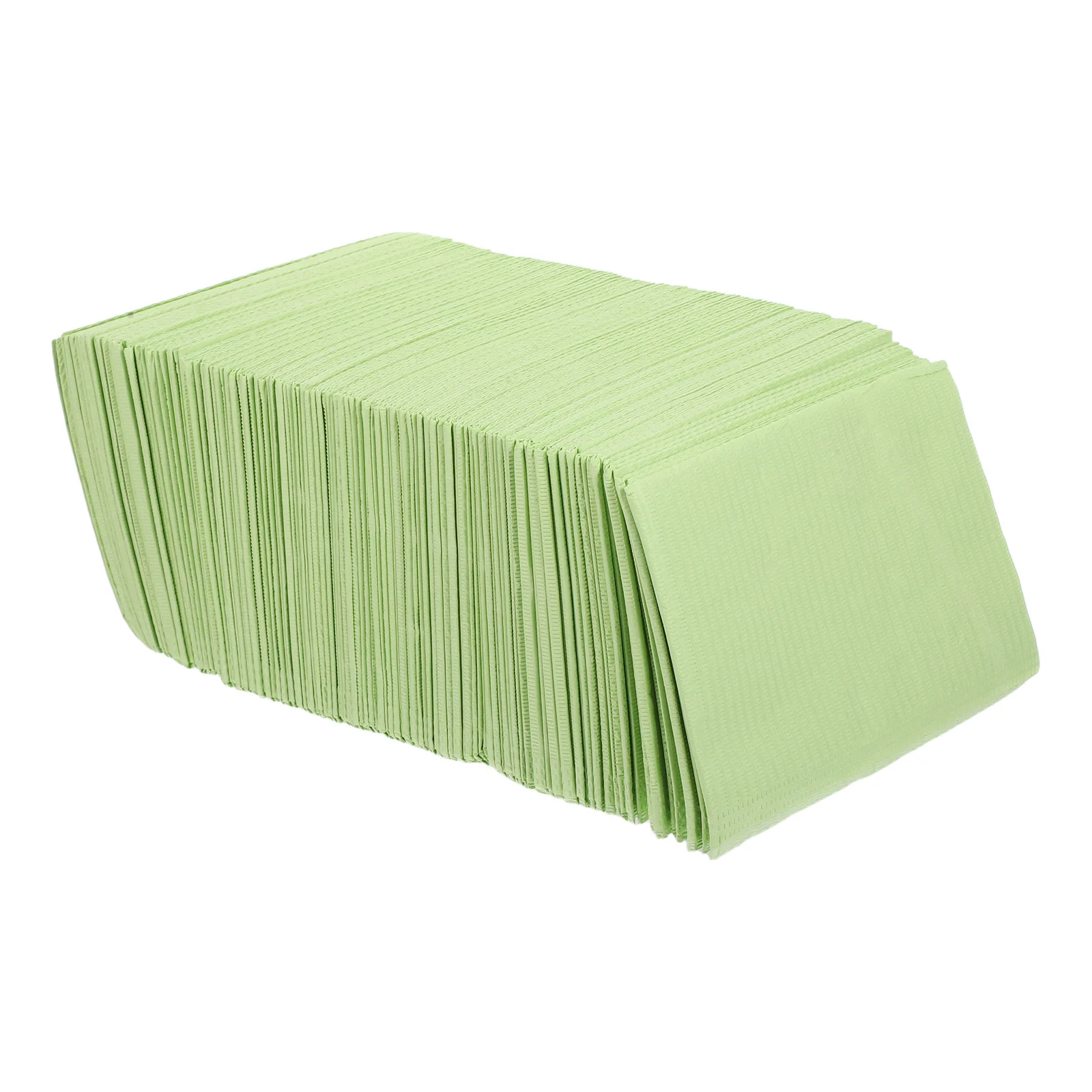 

125Pcs Dental Bibs Disposable Waterproof Paper Bibs for Oral Care Nail Salon Tattoo Practice Mat Clean Pads Nail Placemat