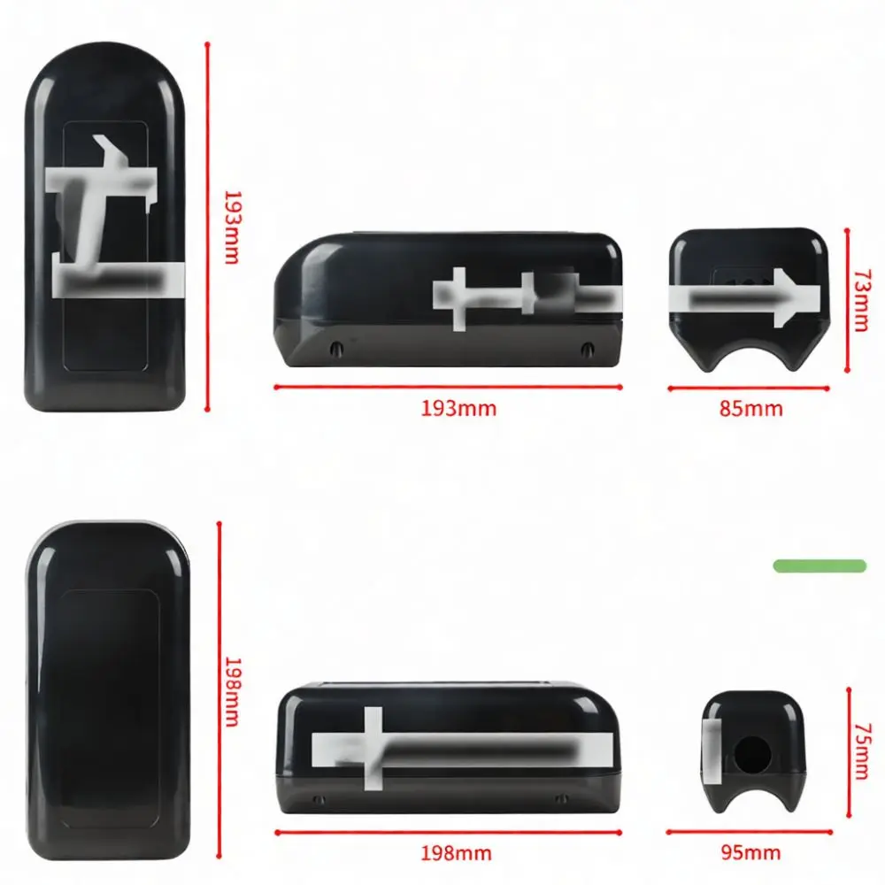 Ebike Controller Plastic Storage Box Protective Case For Electric Bicycle Lithium Battery System Cycling Conversion Tool
