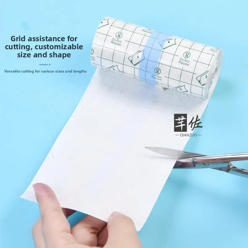 Transparent PU Film Waterproof Adhesive Bandages for Swimming And Hot Spring Swimming Private Label Tape Wound Care Roll Mate...