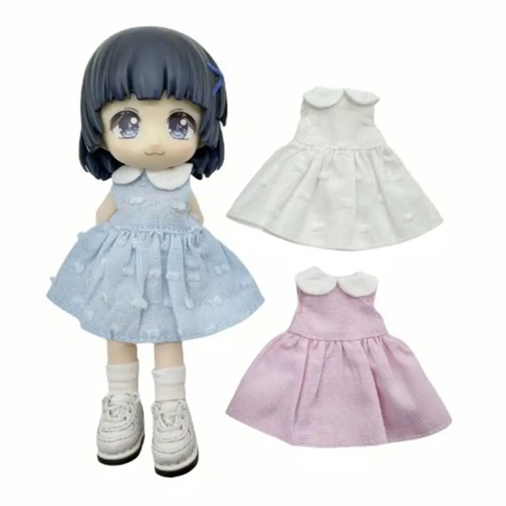 Handmade Doll Dot Dresses Accessories Multi-styles Tops Clothes Skirt Fashion Dolls Sleeveless Outfits Dresses