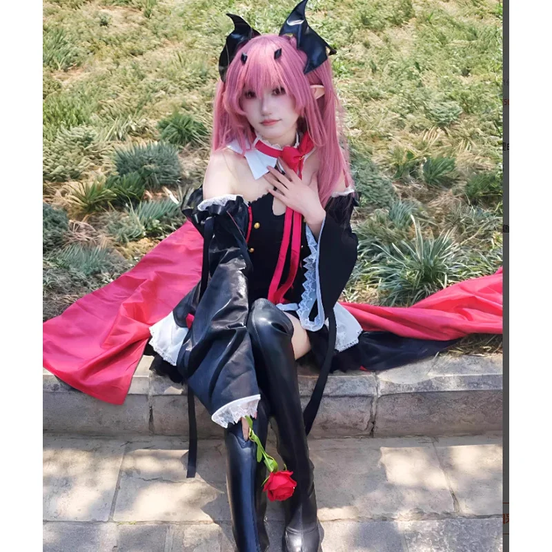 A;3\v,7'd/Seraph of The End Krul Tepes Costume de Cosplay Uniforme Perruque Anime Halloween Costumes Opulent Splendor Fancy Car6'b\7.n;8