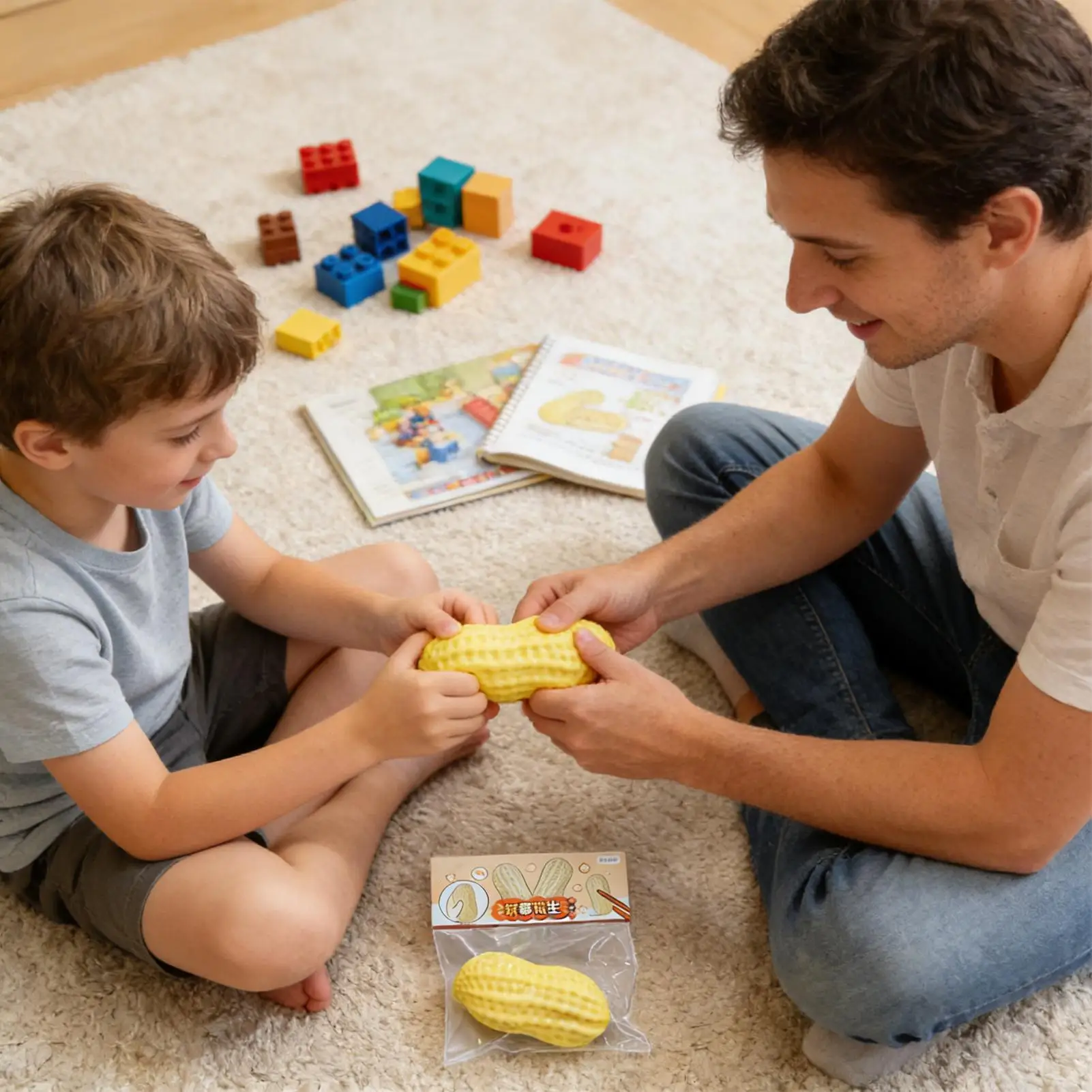 

Милые гибкие игрушки-антистресс в форме арахиса, мягкие сжимаемые игрушки для снятия стресса, сувениры для вечеринок, для детей, взрослых, семьи, друзей, подростков