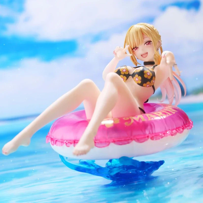 2024 My Dress-Up Darling Kitagawa Marin Swimsuit beauty Original genuine PVC Anime Figure Model Toys Figure Collection Doll Gift