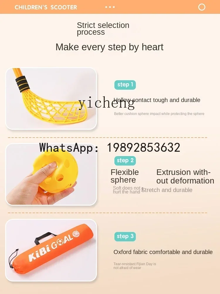 AH Sussidi didattici per la scuola materna Giocattoli da hockey Attrezzatura per l'allenamento sensoriale Oggetti di scena per giochi sportivi