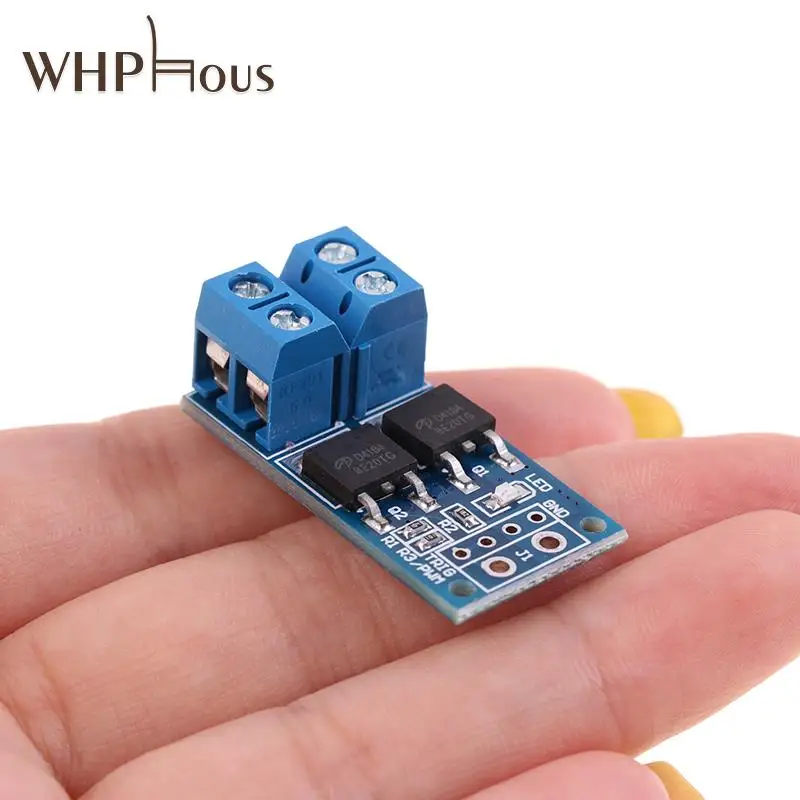 5Pcs 15A 400W MOS FET Trigger Switch Drive Module PWM Regulator Control Panel for arduino DC 5V 12V 36V