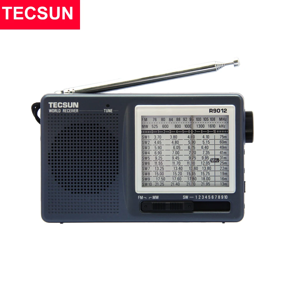 XHDATA D-219/TECSUN R-9012 FM/AM/SW Tragbares Taschenradio mit gutem Klang und Kopfhöreranschluss für Senioren, Zuhause und Outdoor-Aktivitäten – Detail 9