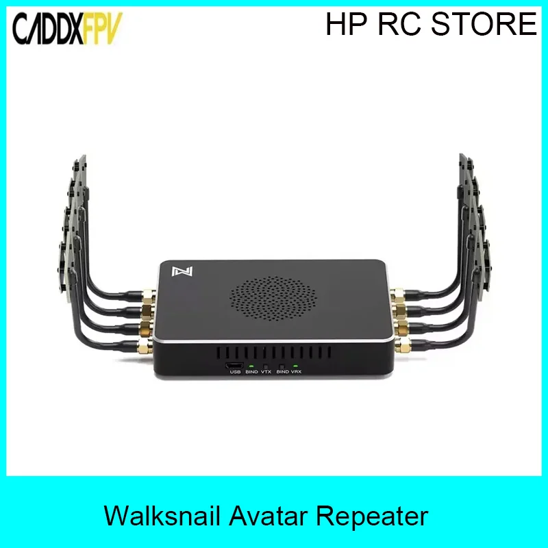 CADDX Walksnail Avatar Repeater Long Range Signal Booster HD Video Transmission for FPV Drone Parts