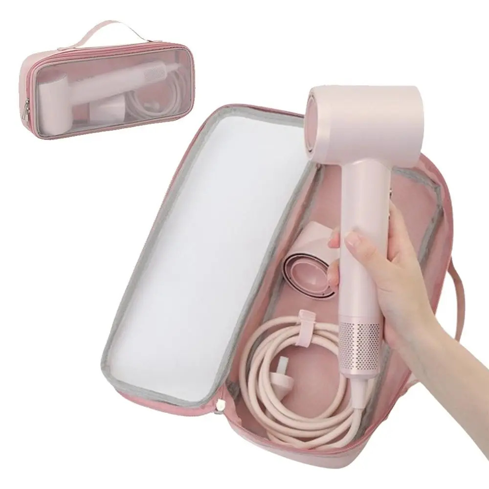 

Travel Organizer Hair Dryer Carrying Case Portable Dustproof Hair Curler Storage Bag Zipper Desugn Protective Cover
