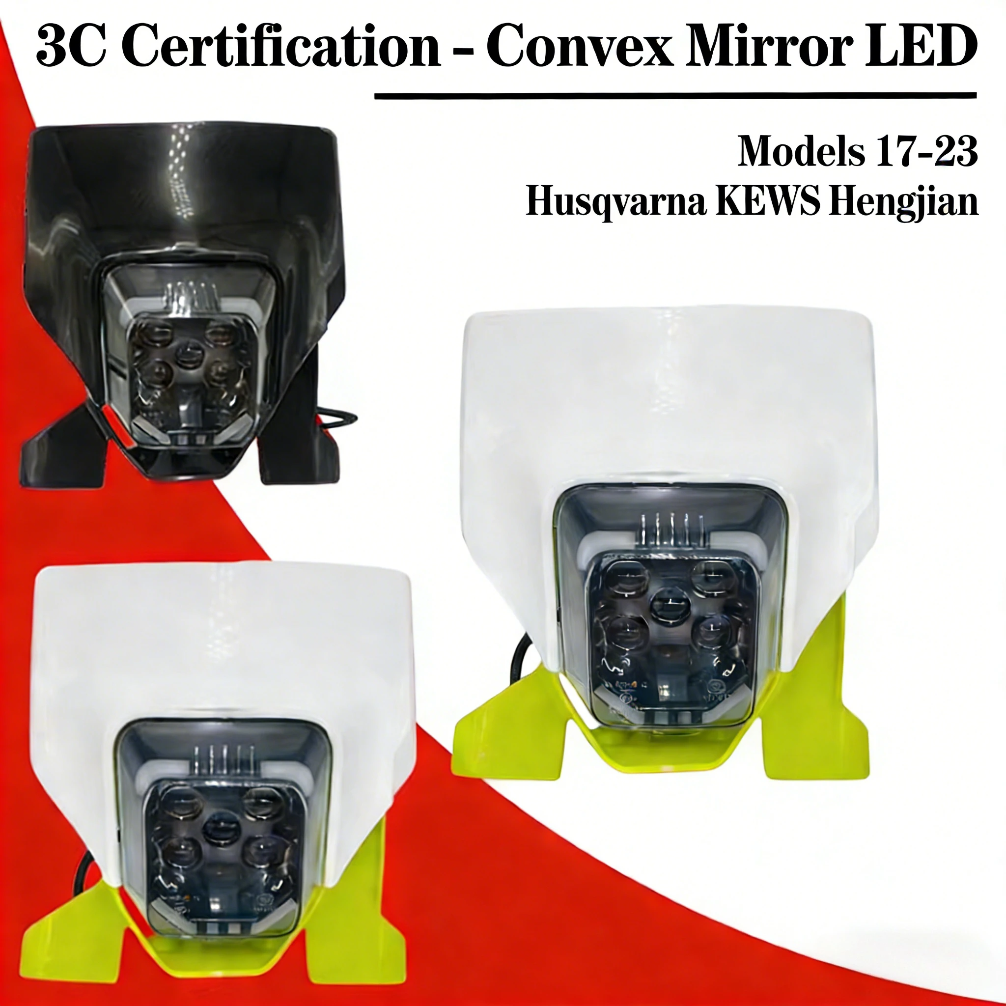 Motorcycle LED Headlight Headlamp Head Lamp For KOSHINE TE FE 2017-2023 Husqvarna Series Hengjian AJ1 Stoner KEWS K18