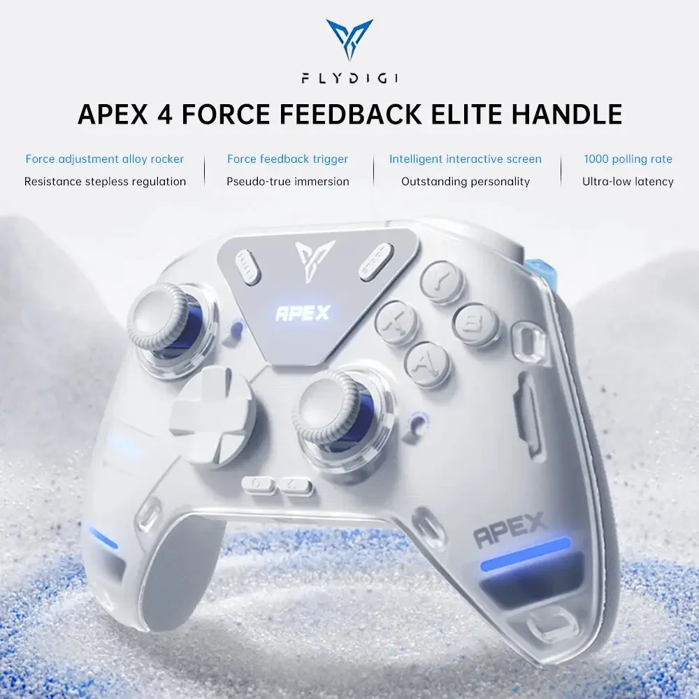 

Flydigi Apex4 Wireless Bluetooth Gamepad Switch Bluetooth Somatosensory PC Steam controller for Android IOS Smart TV