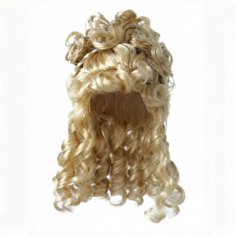 

JD542 1/3 21-23 см 8-9 дюймов 9-10 дюймов Европейский ретро банкетный парик SD Синтетический мохеровый парик BJD Blyth Doll Hair