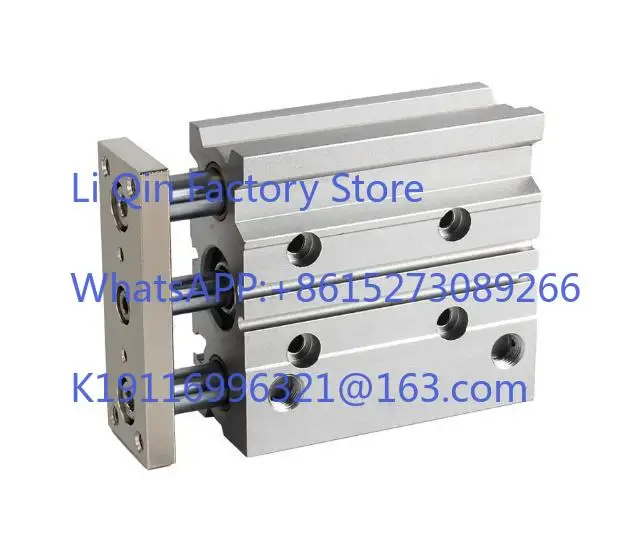 Three-axis three-rod guide rod cylinder MGPL12/16/20/25/32/40-10 - 50-75-100 - 200 Z