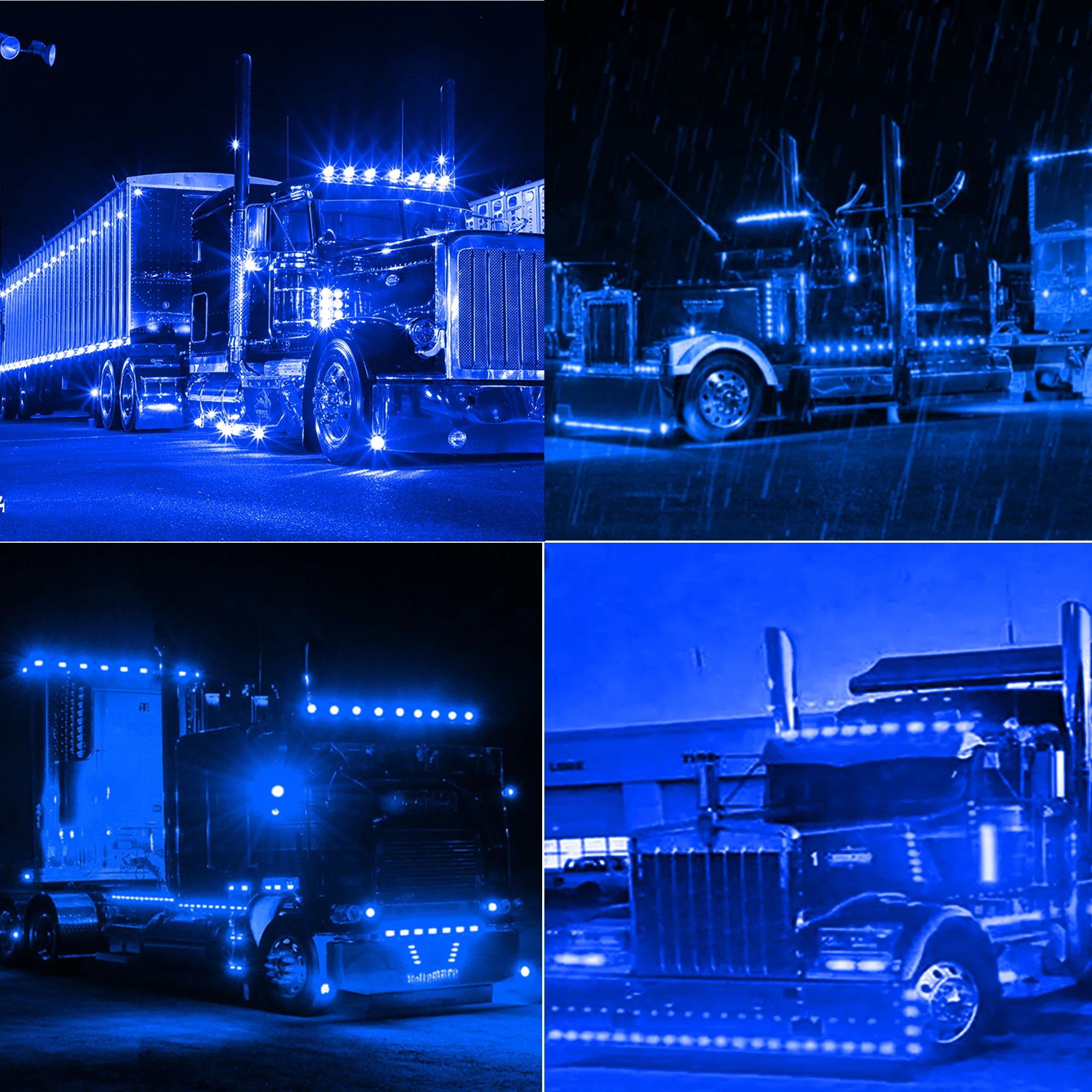 10 Stück 2 Ovale LED Universal-LED-Leuchten Seitenmarkierungsleuchten für Anhänger LKW Wohnwagen Begrenzungsleuchte Aufputzmontage 12V-24V – Detail 19