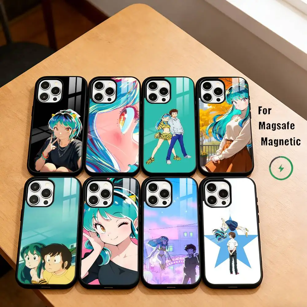 U-Urusei Yatsura A-Anime Phone Case For iPhone17,16,15,14,13,12,11 Plus,Pro Magnetic with Magsafe Wireless Charging