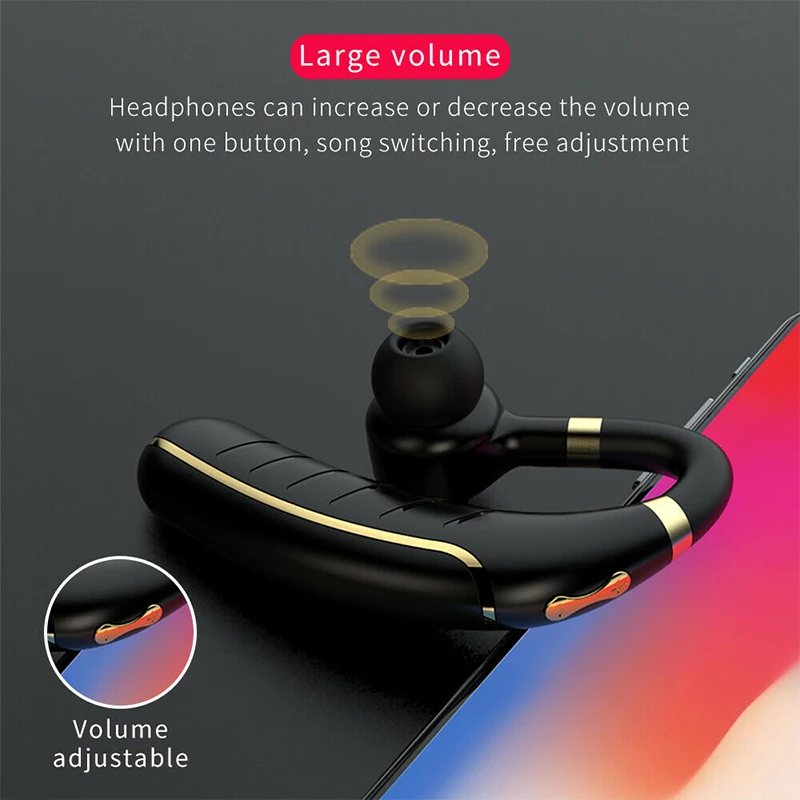 Écouteurs Sans Fil avec Wifi pour Conduite, Oreillettes Commerciales