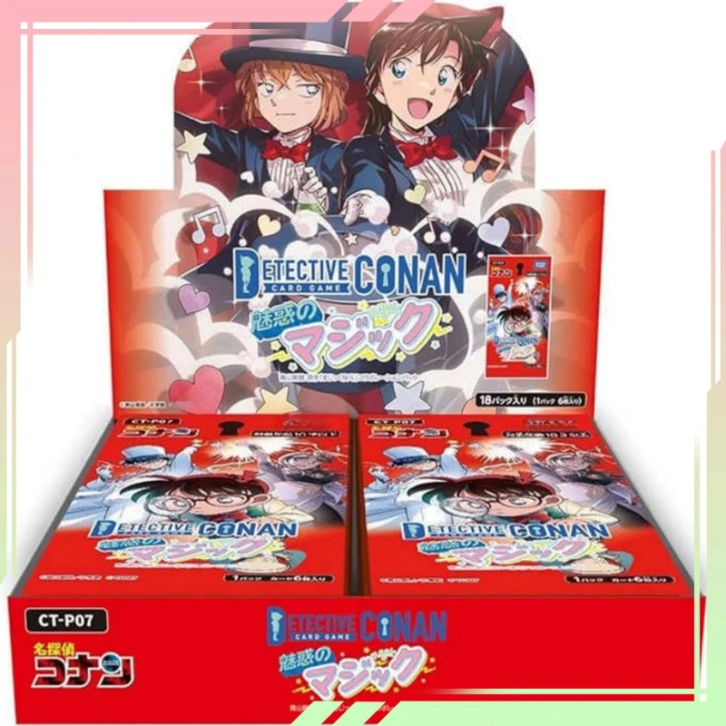 

Коллекционные карты Detective Conan TCG, японская версия, CT-P07, бустер-набор 07, Magic Kaito, оригинальные официальные аниме-коллекционные торговые пакеты