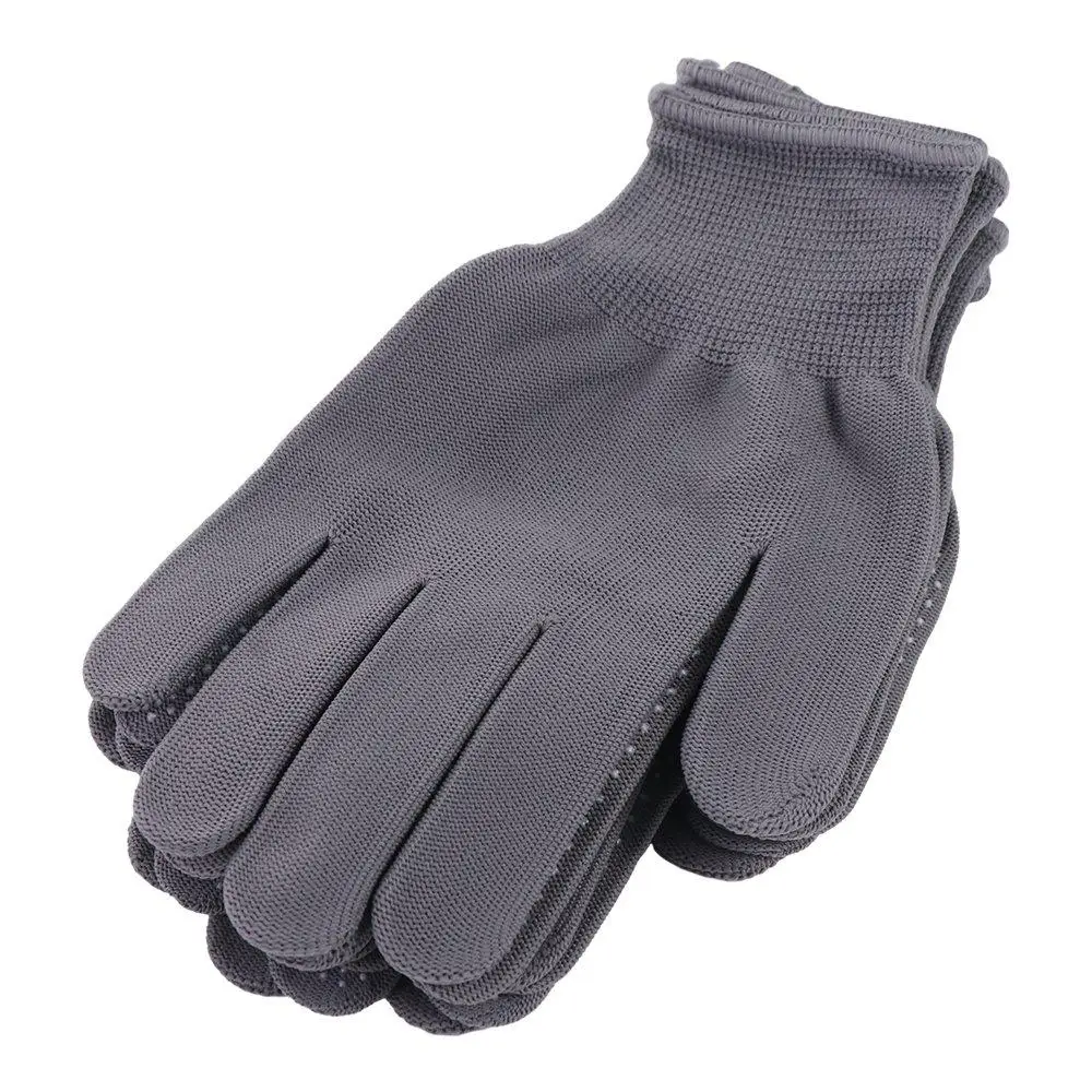 

5Pair Simple Safety Work Gloves Non-slip Nylon Working Gloves Anti-Fouling Wear-Resistant Labor Protection Gloves Workplace