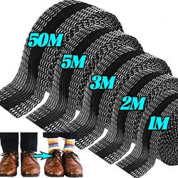 1–50 m selbstklebendes Hosensaum-Klebeband, Kantenverkürzen, Paste-Klebeband zum Aufbügeln auf Hosen, DIY-Kleidungslänge, Verkürzen von Haushaltsnähzubehör