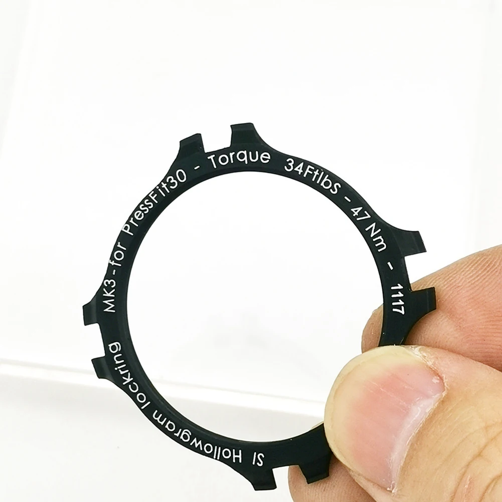 NEW HOT In Stock-Cnc Aluminum Alloy Lock Ring For Cannondale Hollowgram Spider Lockring KP021/, Supersix Evo 2 - Bicycle Accesso