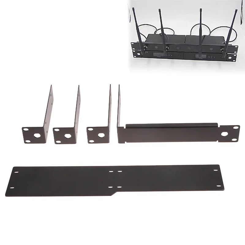 Rackmount Rack Metal Frame For Wireless Microphone System Wireless Receiver For QLXD QLXD4 ULXD ULXD4 SLXD