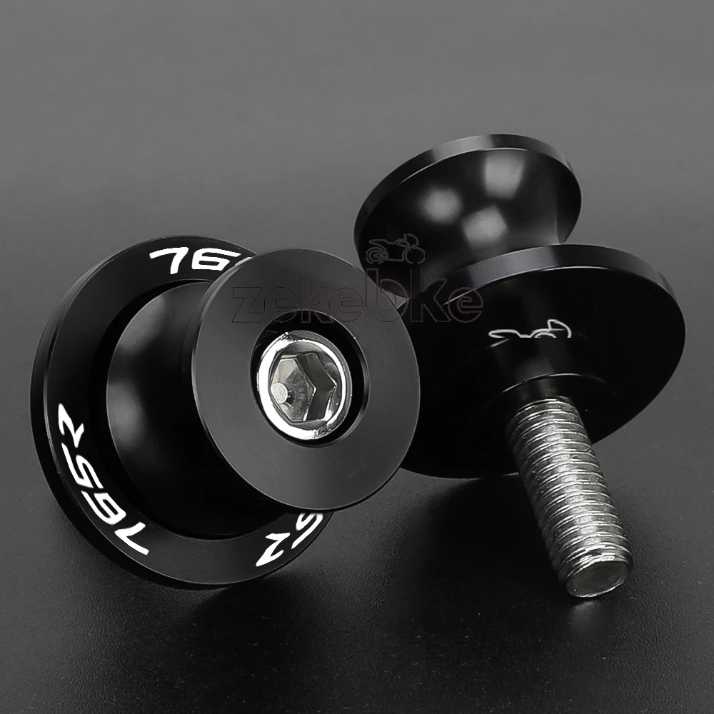 For Street Triple 765 RS R Moto2 Edition 2023 2024 2025 2026 Motorcycles Accessories Swingarm Spools Rear Stand Screws Sliders