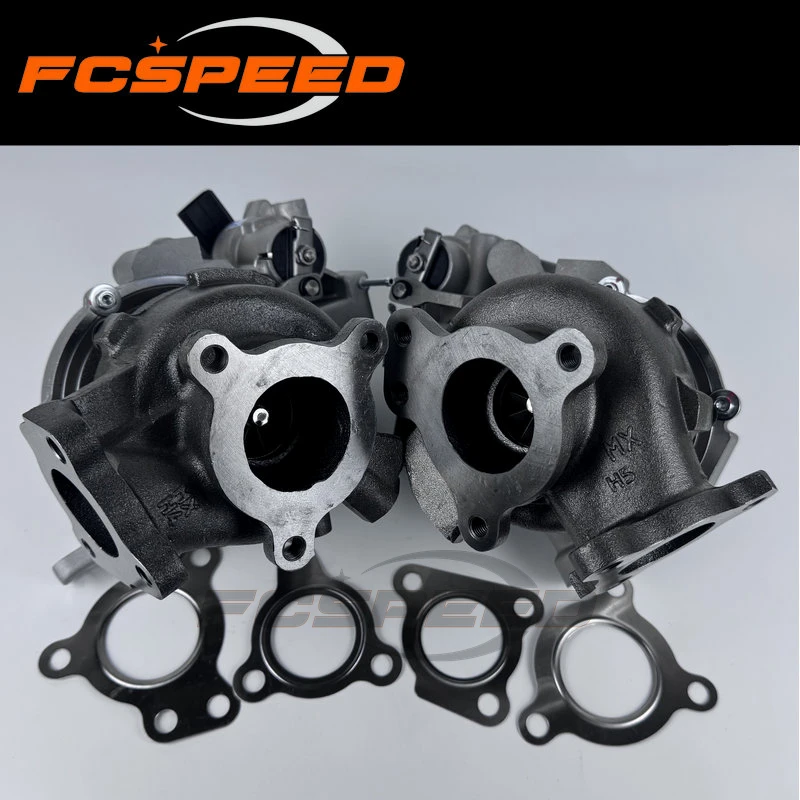 Upgrade MFS Twin Turbocharger RHV4 VB22 VB23 for Toyota Landcruiser V8 D 195Kw 261HP 1VD-FTV VDJ76 VDJ78 VDJ79 2007