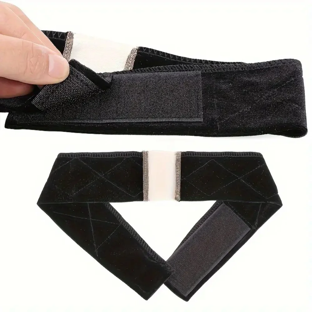 2pcs Non-Slip Velvet Wig Grip Band With Adjustable Headband And Transparent Lace Securely Holds Wigs And Head Scarves In Place