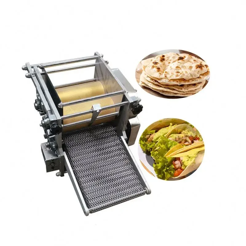 Bakery equipment pita and pizza bread dough cutting and moulder machine for pizza bread making machine