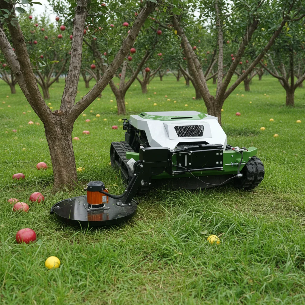 

Миниатюрная газонокосилка с дистанционным управлением, маленькая гусеничная электрическая радиоуправляемая косилка, портативный умный робот-газонокосилка для дома