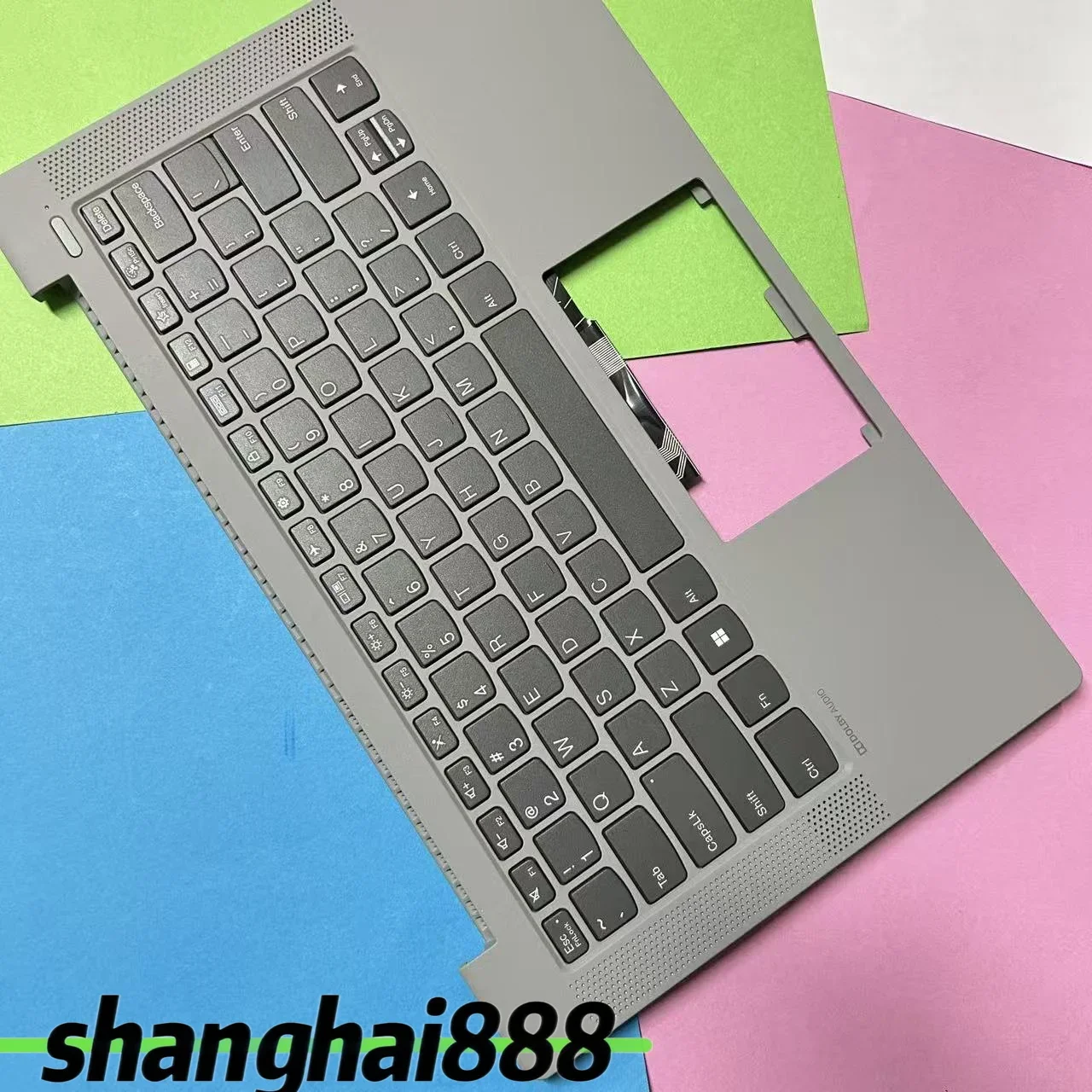 5CB0Y89242 new upper case for lenovo ideapad 5-14IIL05 14ARE05 14ALC05 palmrest C cover with keyboard touchpad