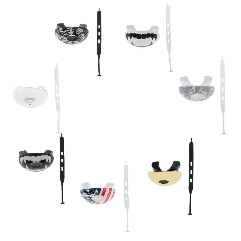 Premium Sports Mundschutz Fußball Rugby Mundspitzenschutz