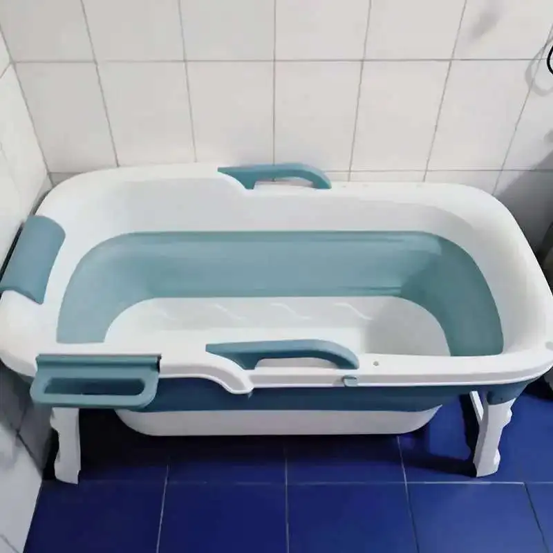

Simple Portable Bathtubs Adult Folding bathtub Household Foaming hot Tub Adult Bathing Tub Full Body Sweat Steam Bathing Basin