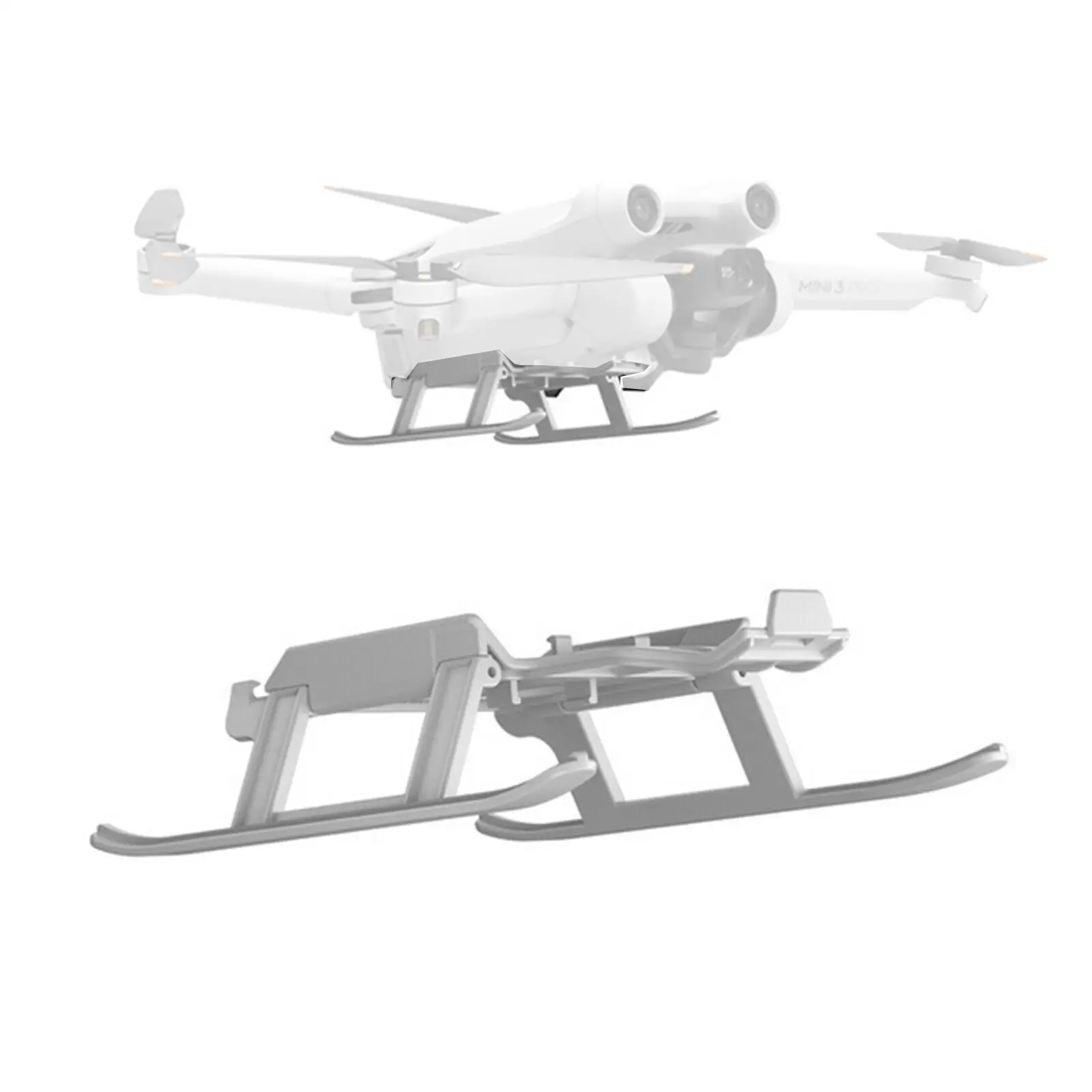 Folding Landing Gear For DJI Mini 3 Pro Increased Tripod Extension Protector Landing Gear Anti-drop Buffer Training Rack Access