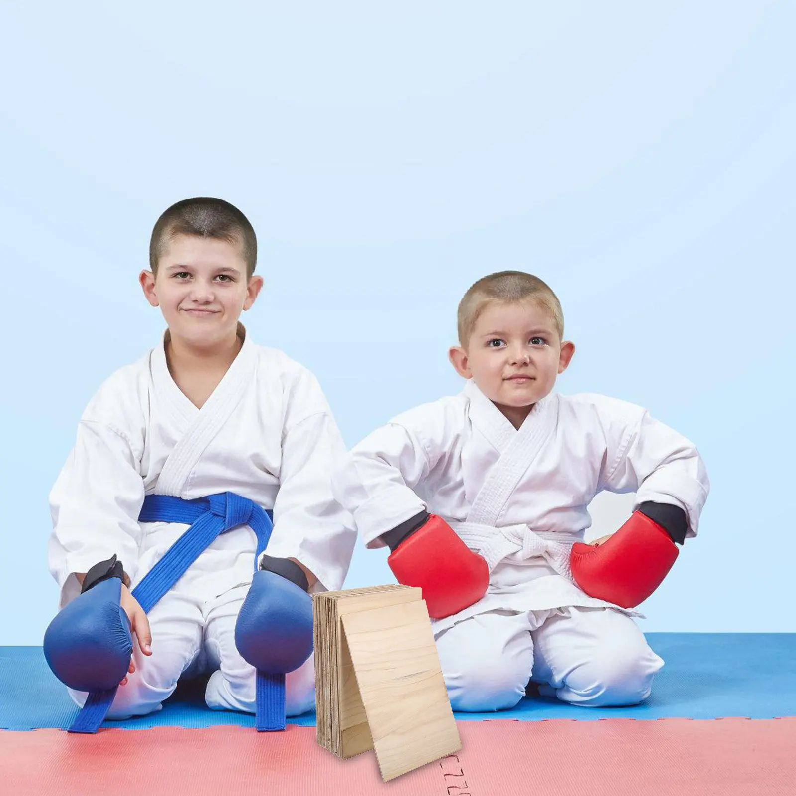 20Pcs Taekwondo Breaking Boards Wooden Professional Karate Training Practicing Performing Training Accessories