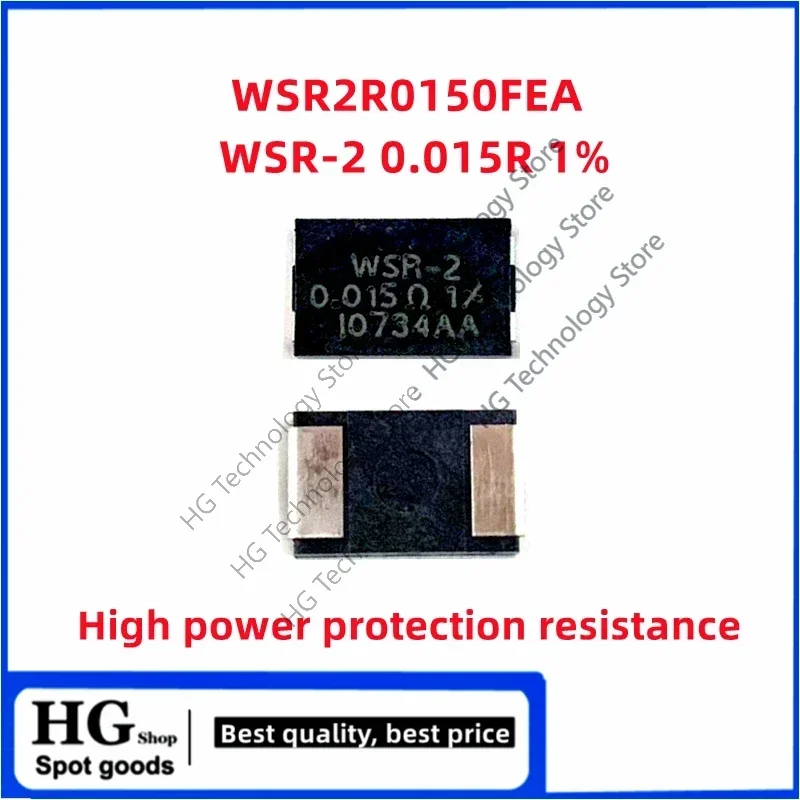 Original new WSR2R0150FEA WSR-2 0.015R 1% DALE 2W 4527 Current Sensing Resistor 2W 15mR High power protection resistance