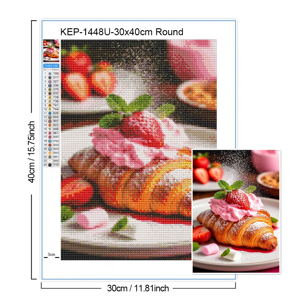 Delicioso Cuadro de Pintura de - Embroidery Kitchen reseña y precio