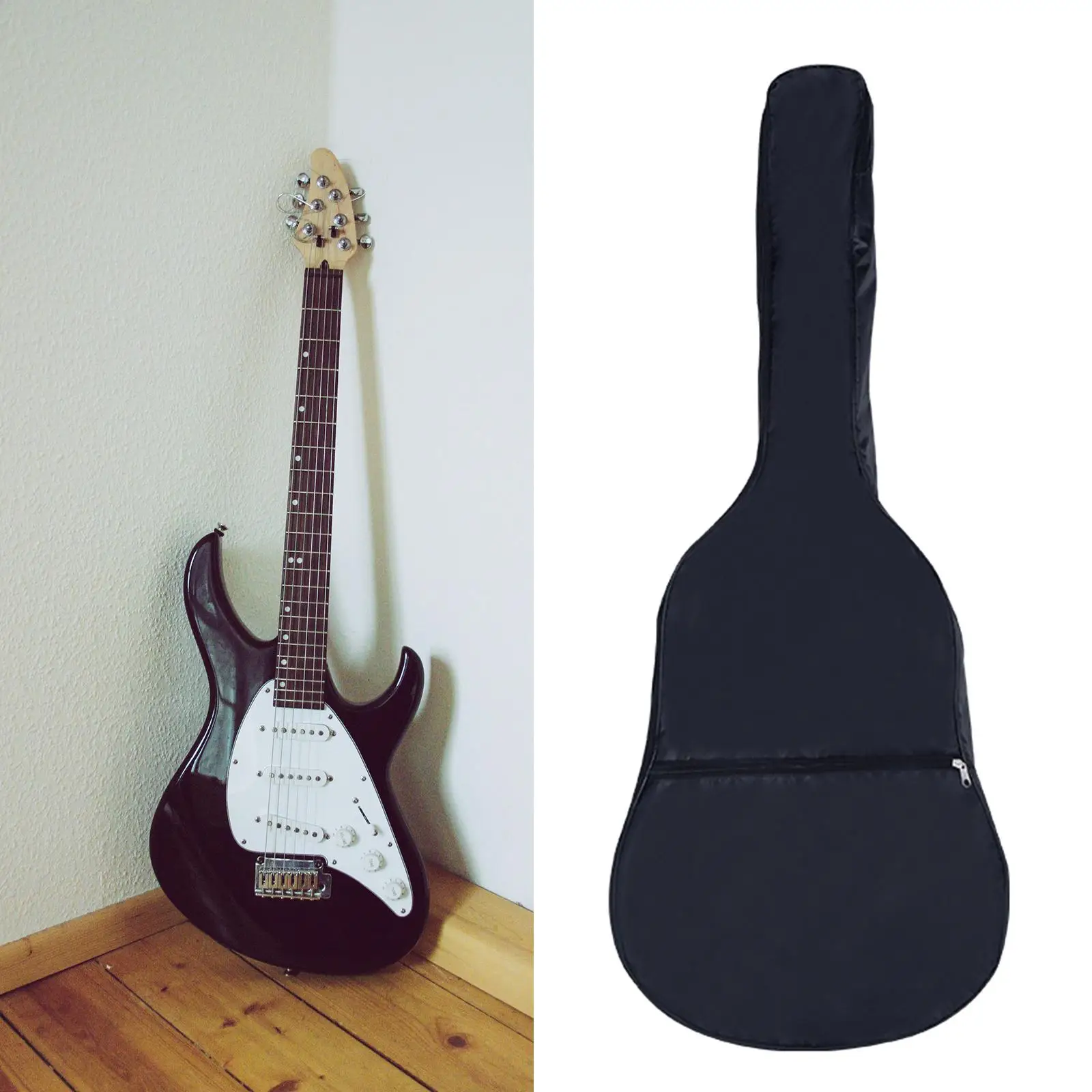 Guitar Case Gig Bag, Shockproof ,Hemming Design ,with Strap ,Comfortable, Smooth