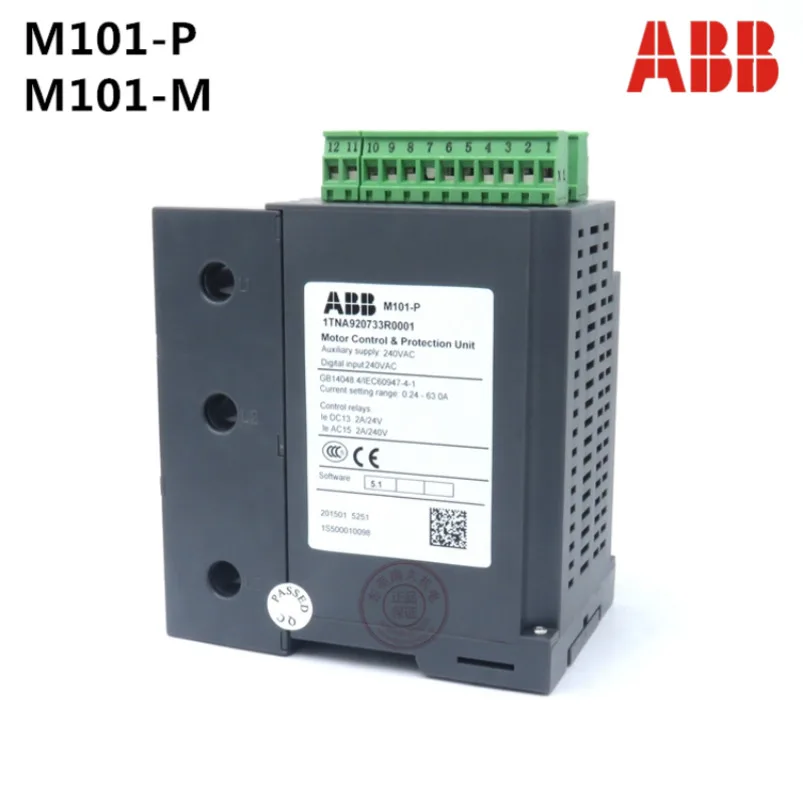 ABB RELAY  M102-P with MD21 240VAC  ID: 1TNA920733R2002