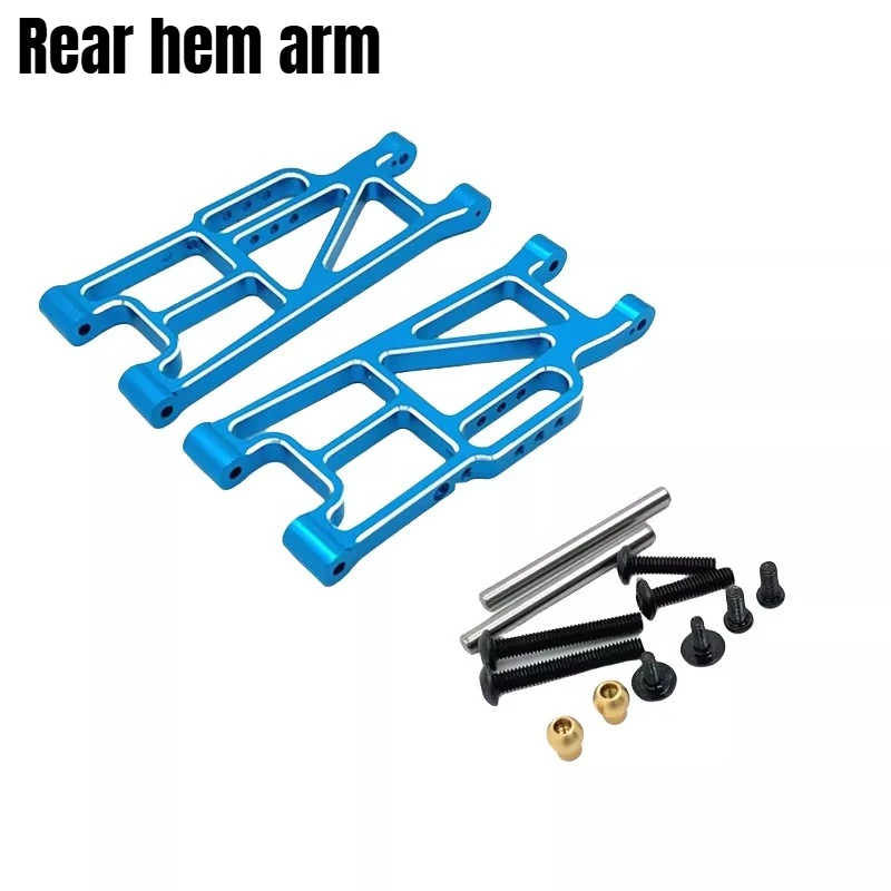 Pièces détachées pour voiture RC MJX 10208 V2 Edition, pièces en métal pour châssis, pièces de renforcement, bras oscillants, amortisseurs, armure de cadre, etc.