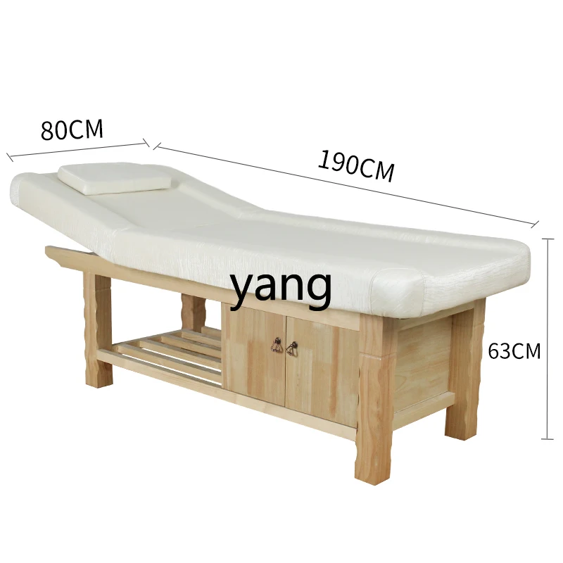 

LMM Solid Wood Facial Bed Beauty Salon Special Massage Couch