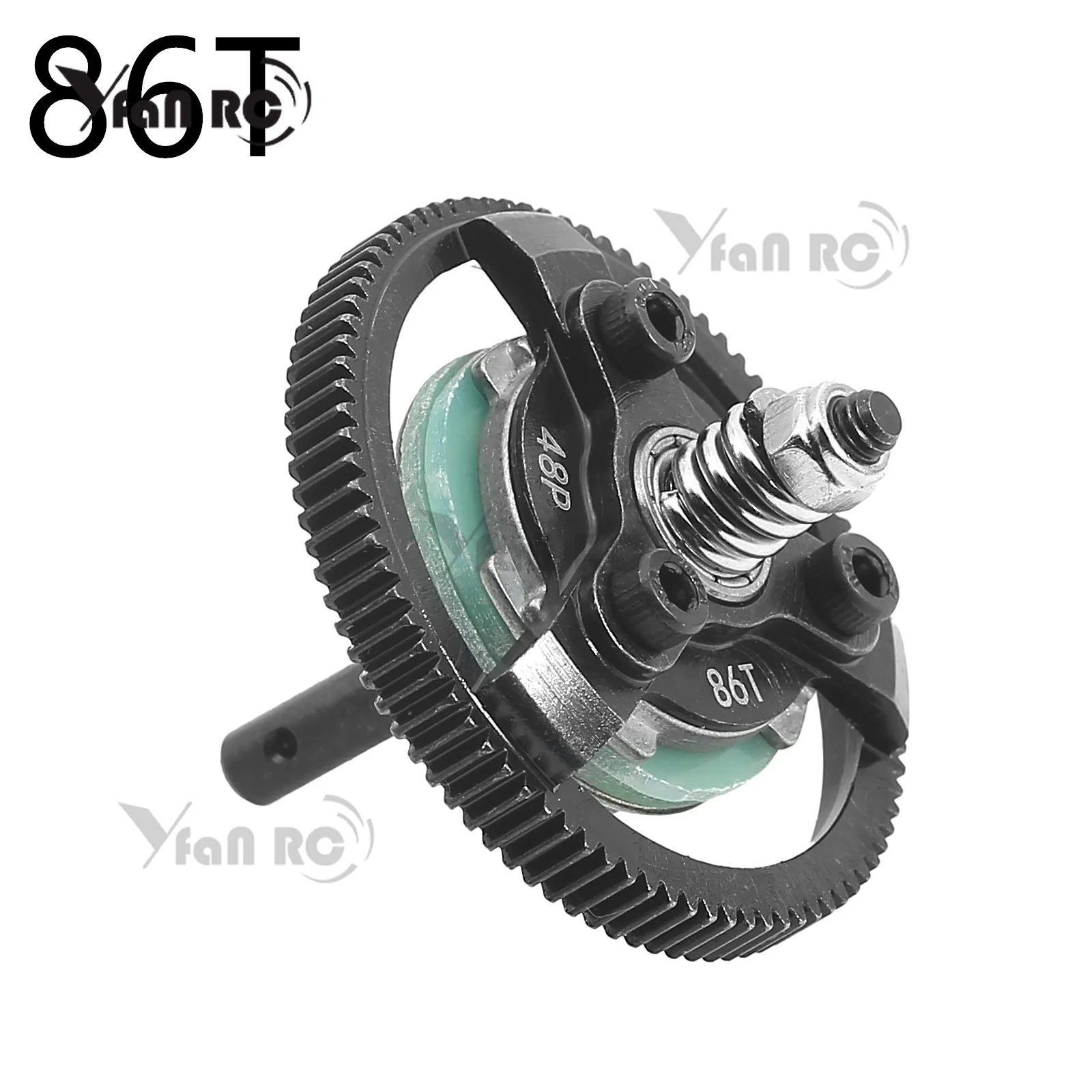 Steel 48P 72T 76T 83T 86T 90T Spur Gear for Slash Bandit Rustler Stampede 2WD RC Car Upgrade Parts