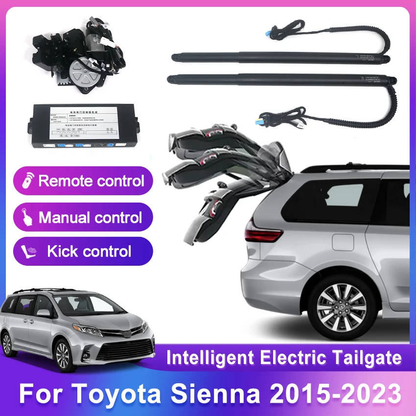 

Car Electric Tailgate For Toyota Sienna 2015-2023 Intelligent Tail Box Door Power Operated Trunk Decoration Refitted Upgrade