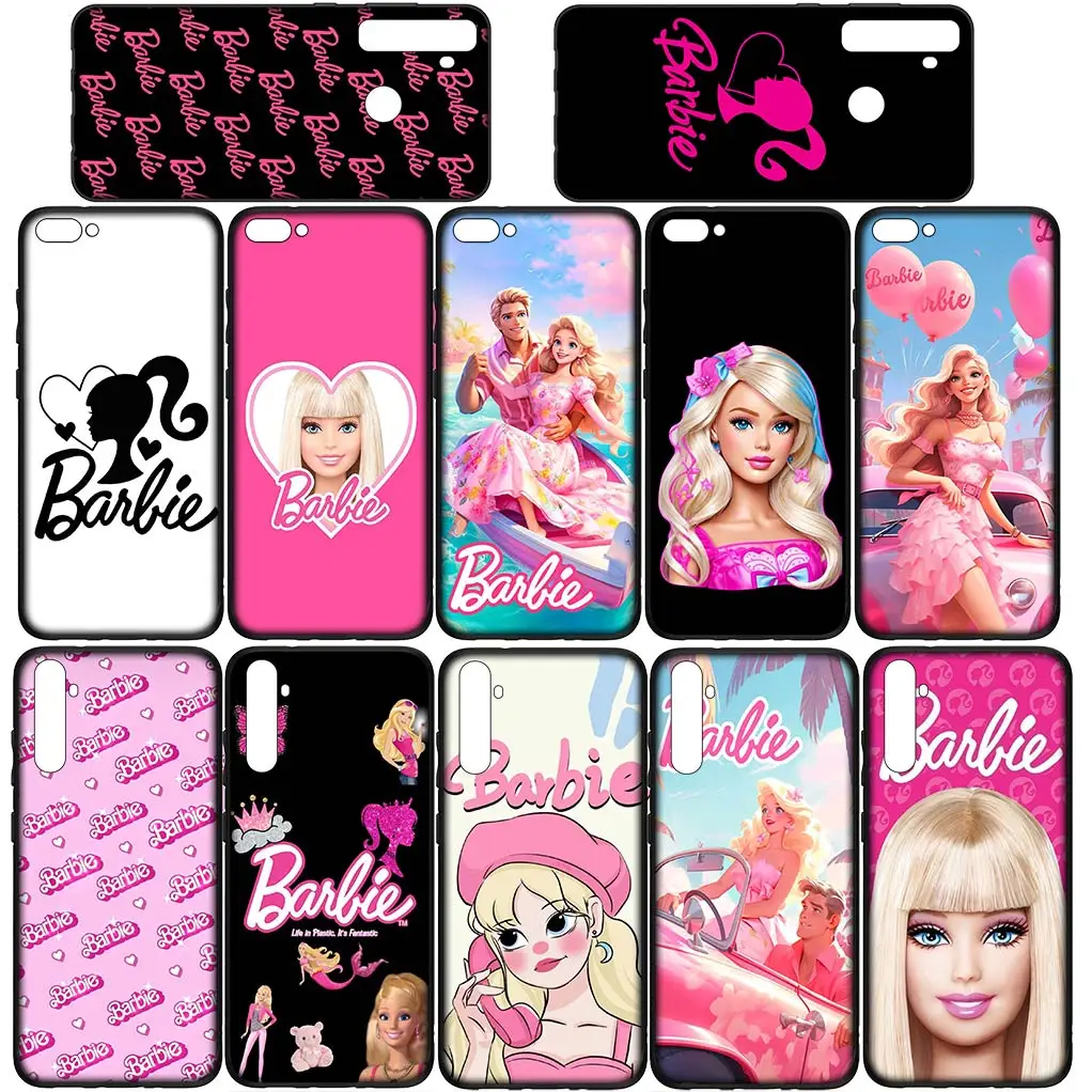 Princess Pink Barbies Cover Phone Case for Samsung Galaxy A13 A71 A21S A22 A73 A42 A02 A11 A70 A72 A03 Flexible Coque