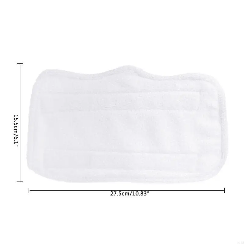 D0AB 5PCS MOP STAPOR MOP CAPAS CASAS MICROFIBRA PARA SUGUMO S3101 Para substituição da cabeça
